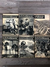 sciences et avenir 1955 & 1948 lot de 6 magazines