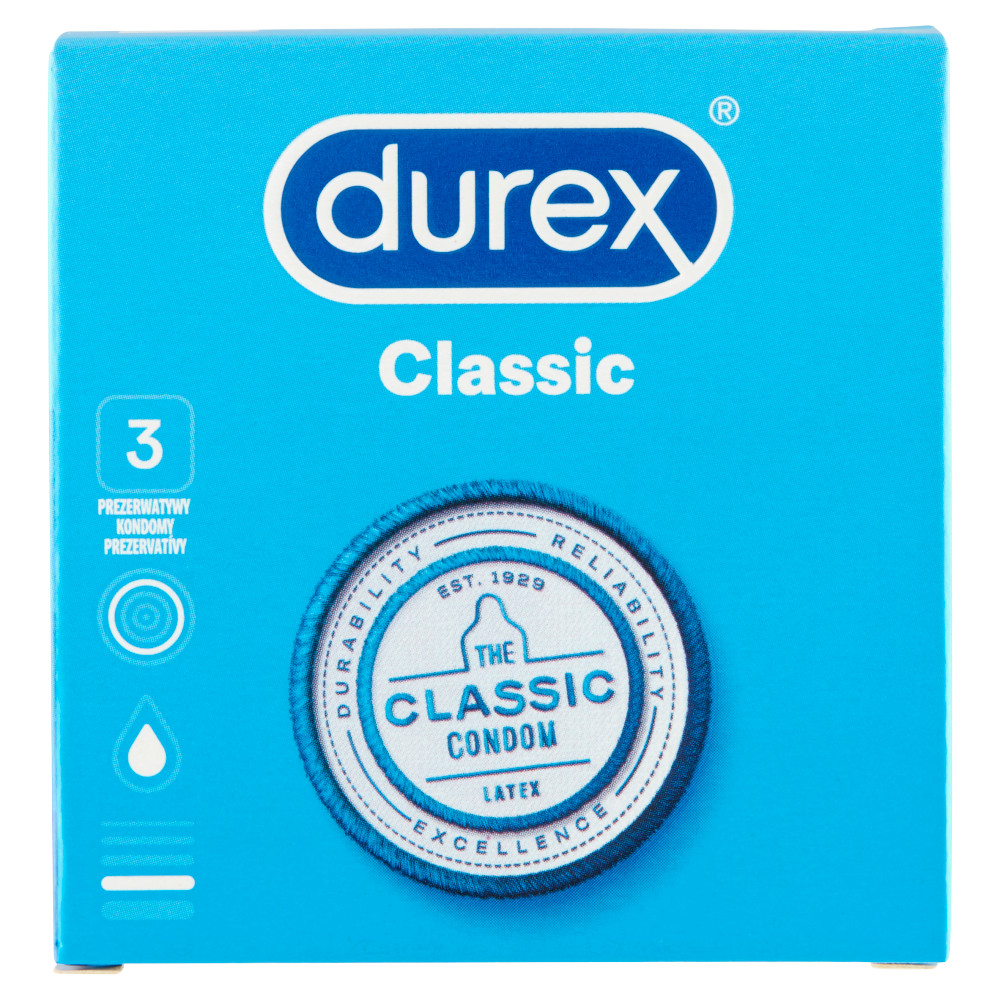 Durex Classic Kondome 3 Stück