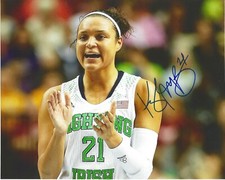 KAYLA MCBRIDE Signed 8.5 x 11 Photo Signed REPRINT Basketball WNBA Notre Dame