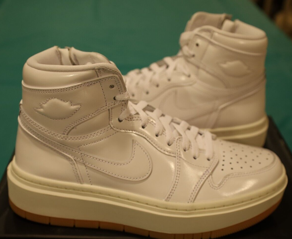 Air Jordan 1 Elevate High SE Women White/White-Sail FB9894 100
