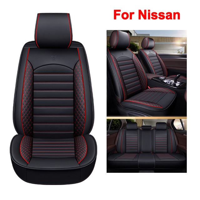 PU Leather Car Seat Cover Set Car Accessories Fit for Nissan Rogue