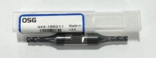OSG 5/32" Carbide Double End Mill 4 Flute TiAlN Coated 3/8" Shank