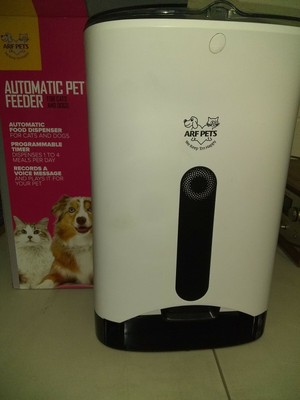 Arf Pets Automatic Programmable Pet Food Dispenser For Dogs Cats