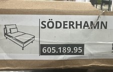 Ikea Bezug Set für Soderhamn Chaiselongue in Fridtunda dunkelgrau 605.189.95