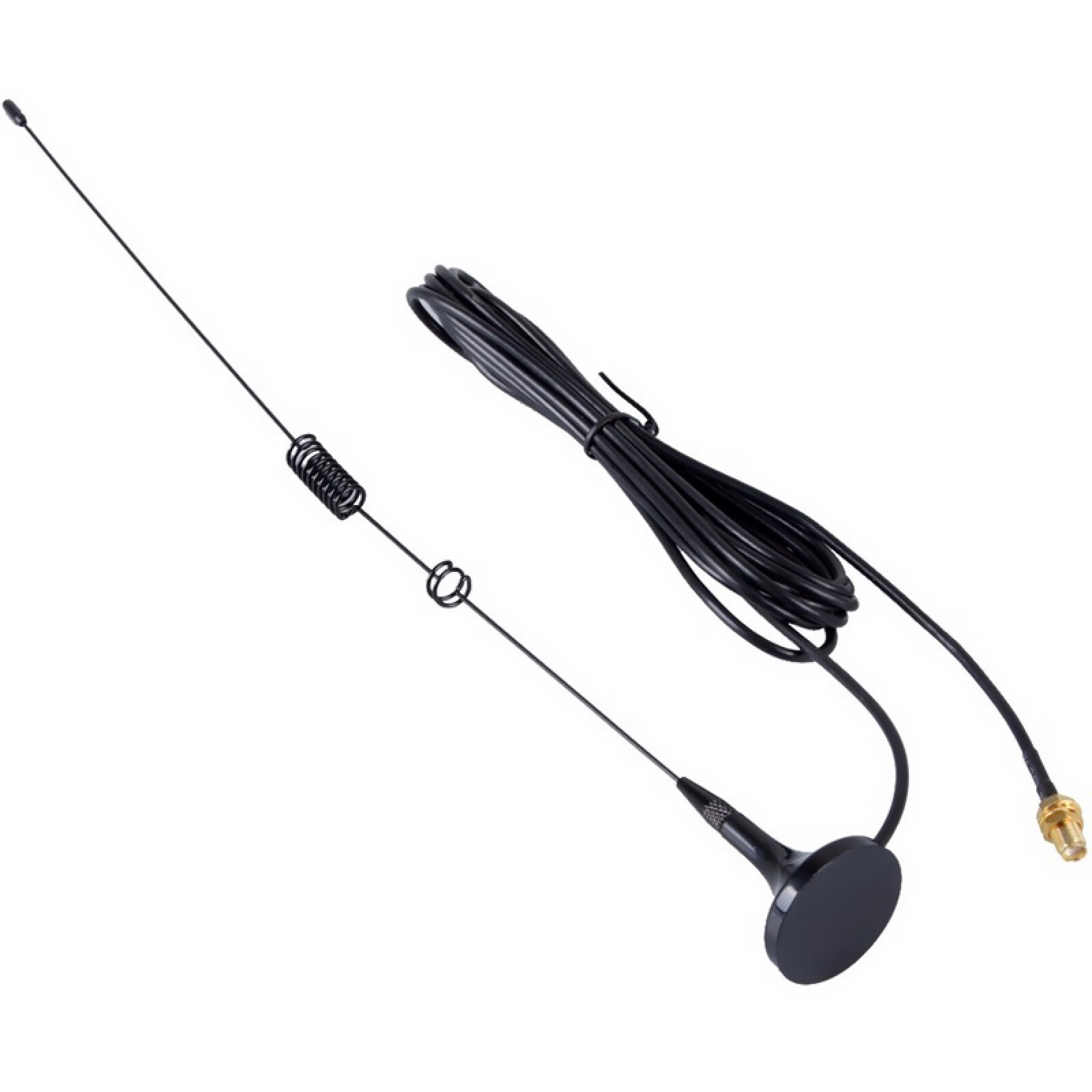 High-Power Dual-Band VHF/UHF Magnetic Car Antenna SMA-Female 10W for Baofeng BF-888S UV-5R Radios