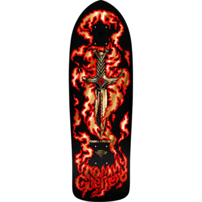 POWELL PERALTA BONES BRIGADE Series 16 Tommy Guerrero Skateboard Deck Gold