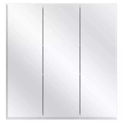 Armoire à Pharmacie Sans Cadre Glacier Bay - 24.375 X 25 Pouces - Blanche