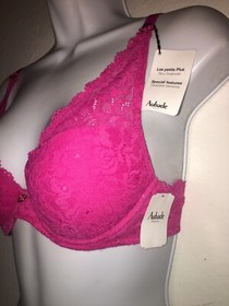 Aubade Paris Underwire Bra Size US 32B Fuchsia New
