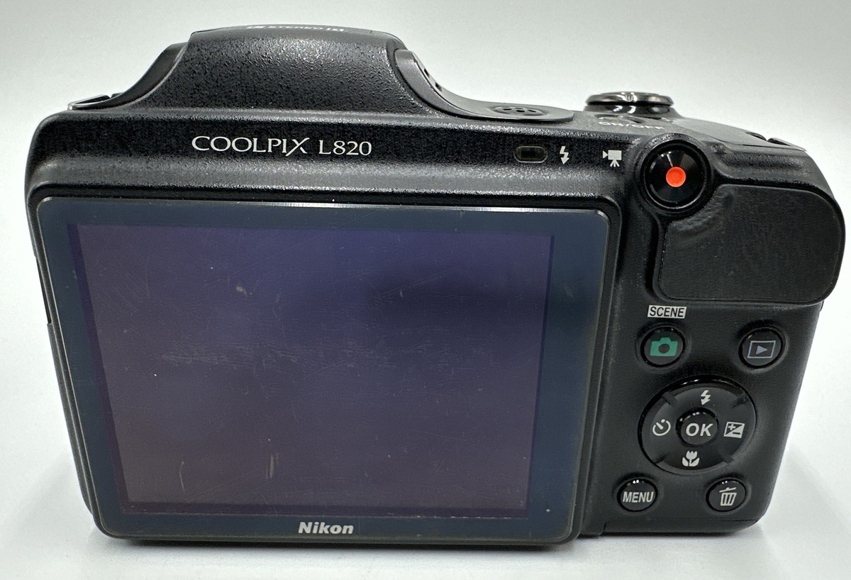 Nikon COOLPIX L820 16.0MP Digital Camera - For Parts Or