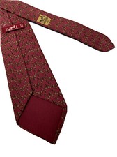 HERMÈS PARIS CRAVATTA UOMO MEN TIE VINTAGE JHF2577