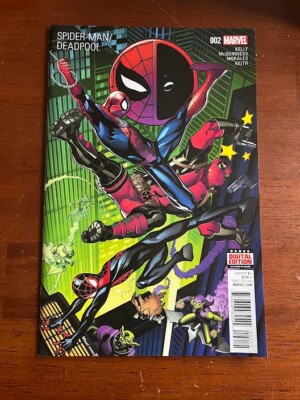 SPIDER-MAN DEADPOOL # 2 VF/NM MARVEL COMICS 2016 JOE KELLY ED MCGUINNESS