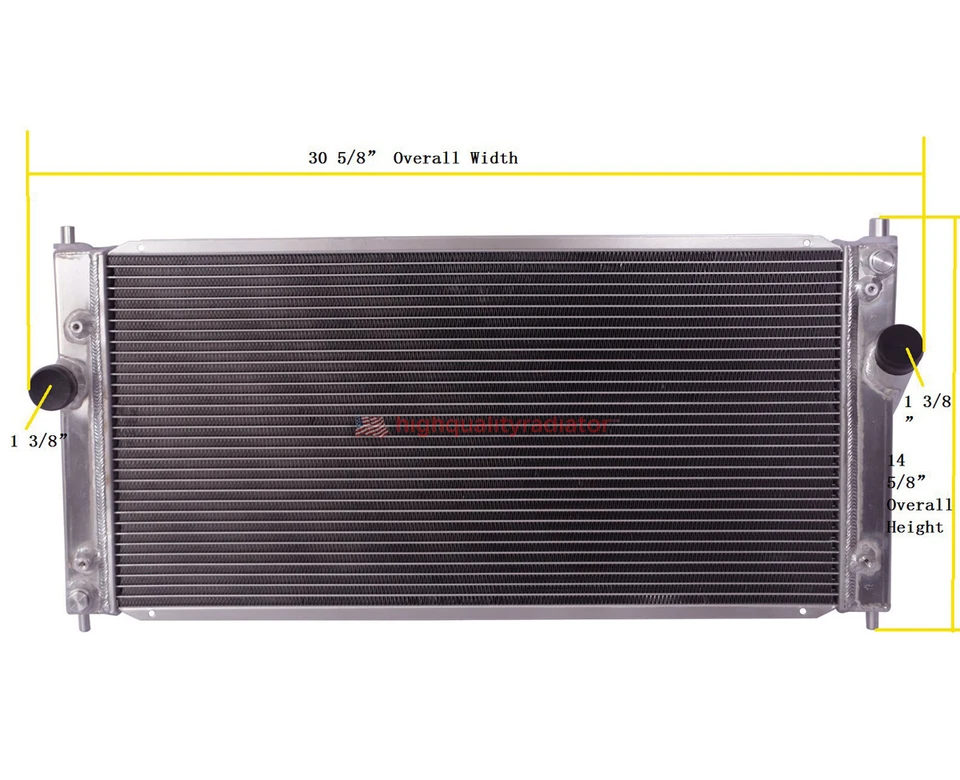 DPI:2358 All Aluminum Radiator For 2000-2005 Toyota MR2 Spyder 1.8L MT NEW Foto 2 de 4