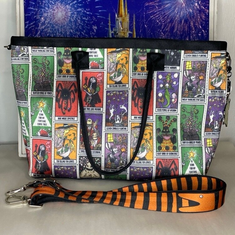 Disney parks x Harvey’s nbc fortune teller tarot card medium streamline Tote