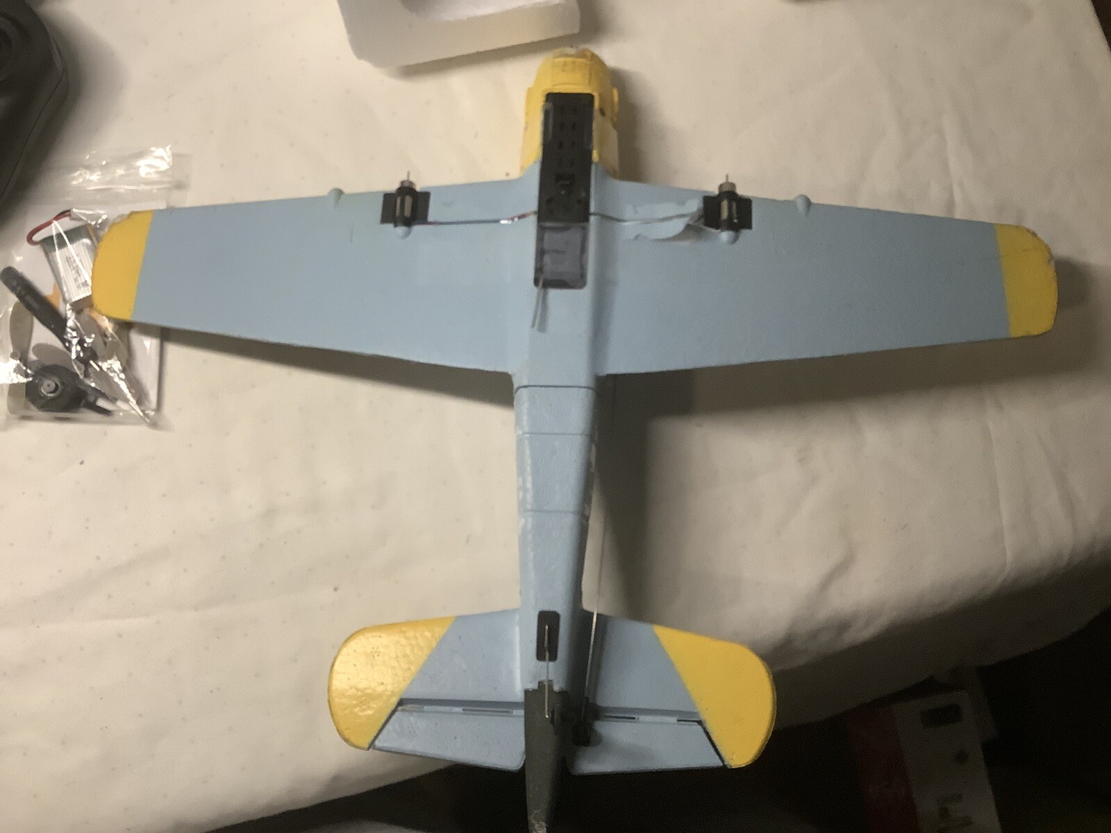 RC Plane 3 Channel BF-109 Airplane,2.4GHz 6-axis Gyro Stabilizer RTF Glider A...