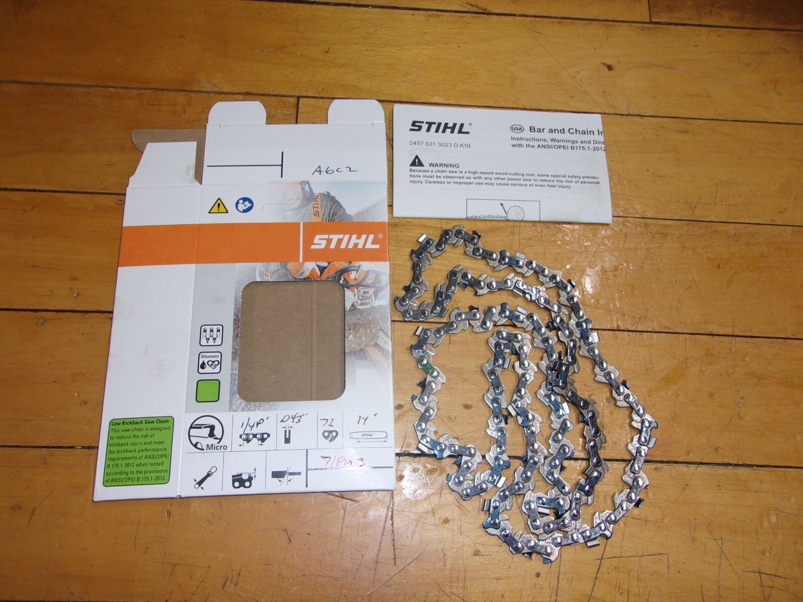 Barra Guida Archer 14" 1/4"-043-72DL Sostituisce 3005 008 3409 - Foto 2