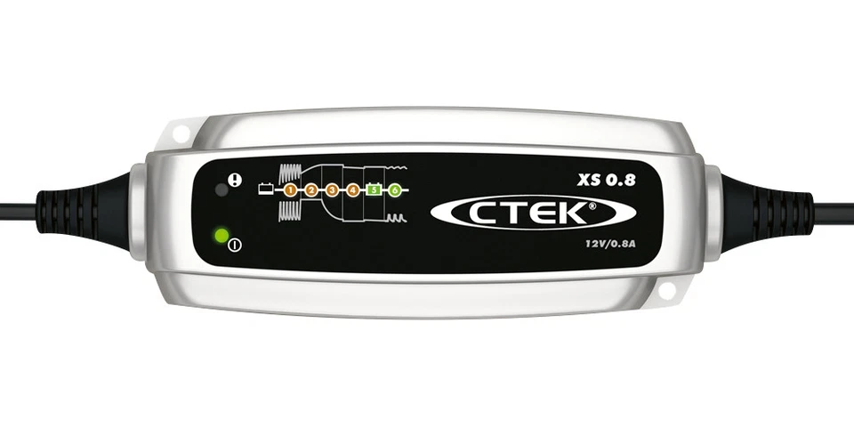 Chargeur  batterie voiture / auto / Moto CTEK XS 0.8 A 12V de 1.2-32ah (100ah) - Photo 3/3