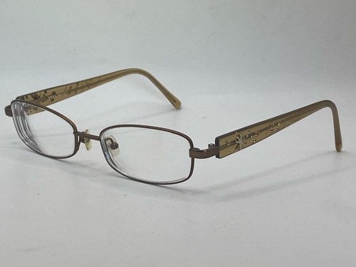 VERA WANG FRAMES ONLY EYEGLASSES GOLD 52-17-137