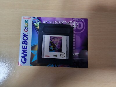 Hollywood Pinball Nintendo Game Boy Color Spiel mit Anleitung