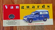 Corgi Vanguards VA11007 Morris Minor Van "Caffyns" BMC Service NEW