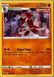 Lycanroc 087/198 Holo Rare Chilling Reign