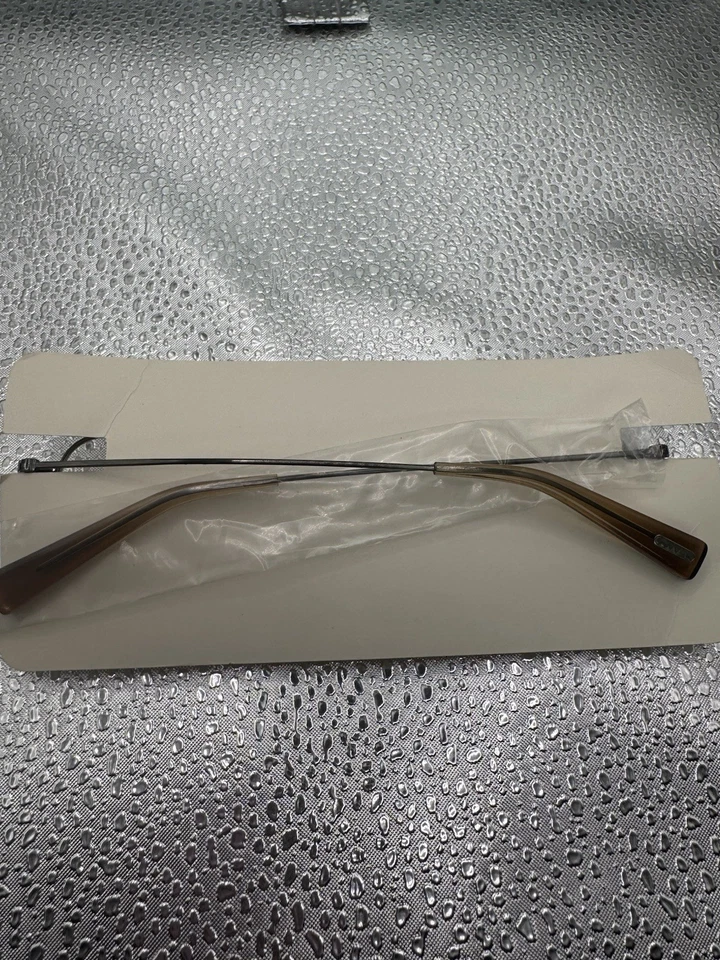 Nuevo Auténtico Oliver Peoples Carraway BKC 53mm Negro Cromo Marcos Gafas Japón Foto 2 de 4