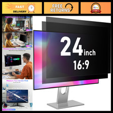 24" Privacy Screen Filter for Monitor - Anti-Glare, Blue Light Blocking, Eye Pro