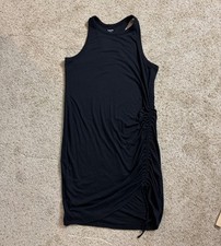 Old Navy Active Dress Womens XL Ultralite Go-Dry Ruched Side Ribbed Stretch Plus