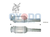 Oyodo Katalysator 10N0041-OYO FüR VW Passat B3 B4 3A2 35I Variant 3A5 Golf 2 19E