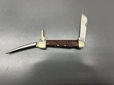 VINTAGE CAMILLUS NEW YORK YACHTSMAN MARLIN SPIKE SAILORS POCKET KNIFE EXC USA