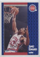 1991-92 Fleer James Edwards #60 0m2c