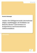 Kerstin Detemple | Analyse der Erfolgspotenzi...