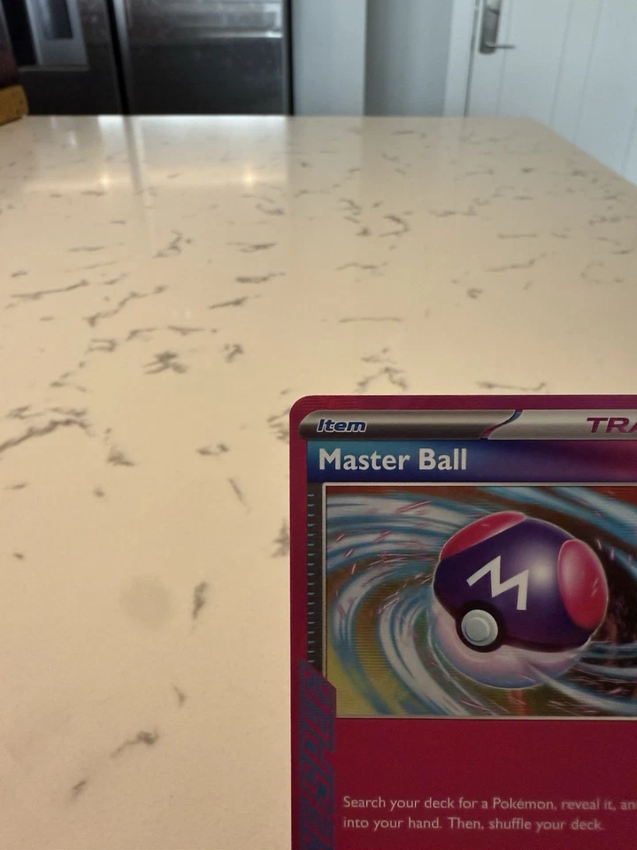 Master Ball 153/162 ACE SPEC  SV05: Temporal Forces - Pokemon Near Mint - Image 2 of 4