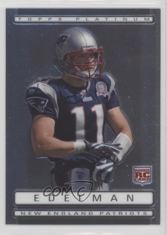 2009 Topps Platinum Julian Edelman #159 Rookie RC