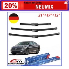 Scheibenwischer Komplett Vorne + Hinten Setz für VW LUPO 6X1 6E1 bj. 1998-2003