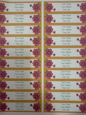 180 Personalized Return/Mailing Address Labels
