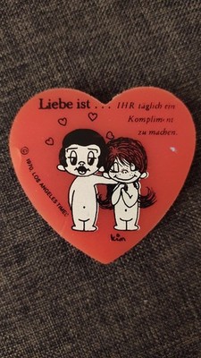 Liebe ist ...Radiergummi 1070 rot IHR täglich ein Kompliment zu machen