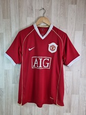 Rare Nike Manchester United 2006/2007 Home Shirt  Size Medium Adult Men's 