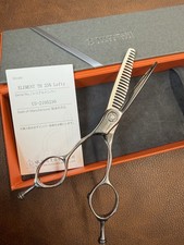 Mizutani ELEMENT TH 25 Lefty Thinning Scissors, Stainless Steel Silver