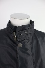 Belstaff Tourmaster Herren Jacket Vintage Trench Nylon Schwarz M