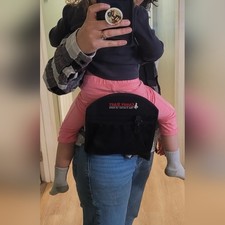 Carry Baby the Carrier for Kids Black Ergonomic 3-Point Strap Hip Shelf Seat