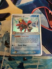 Crawdaunt ex 99/110 EX Holon Phantoms Holo on eBay