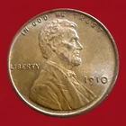 1910-P AU Lincoln Wheat Cent High Grade Choice Brown Early Date 251