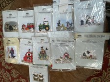 Lot of 11 Needlepoint Hand painted Designs Old McDonaldMcDonald Farm