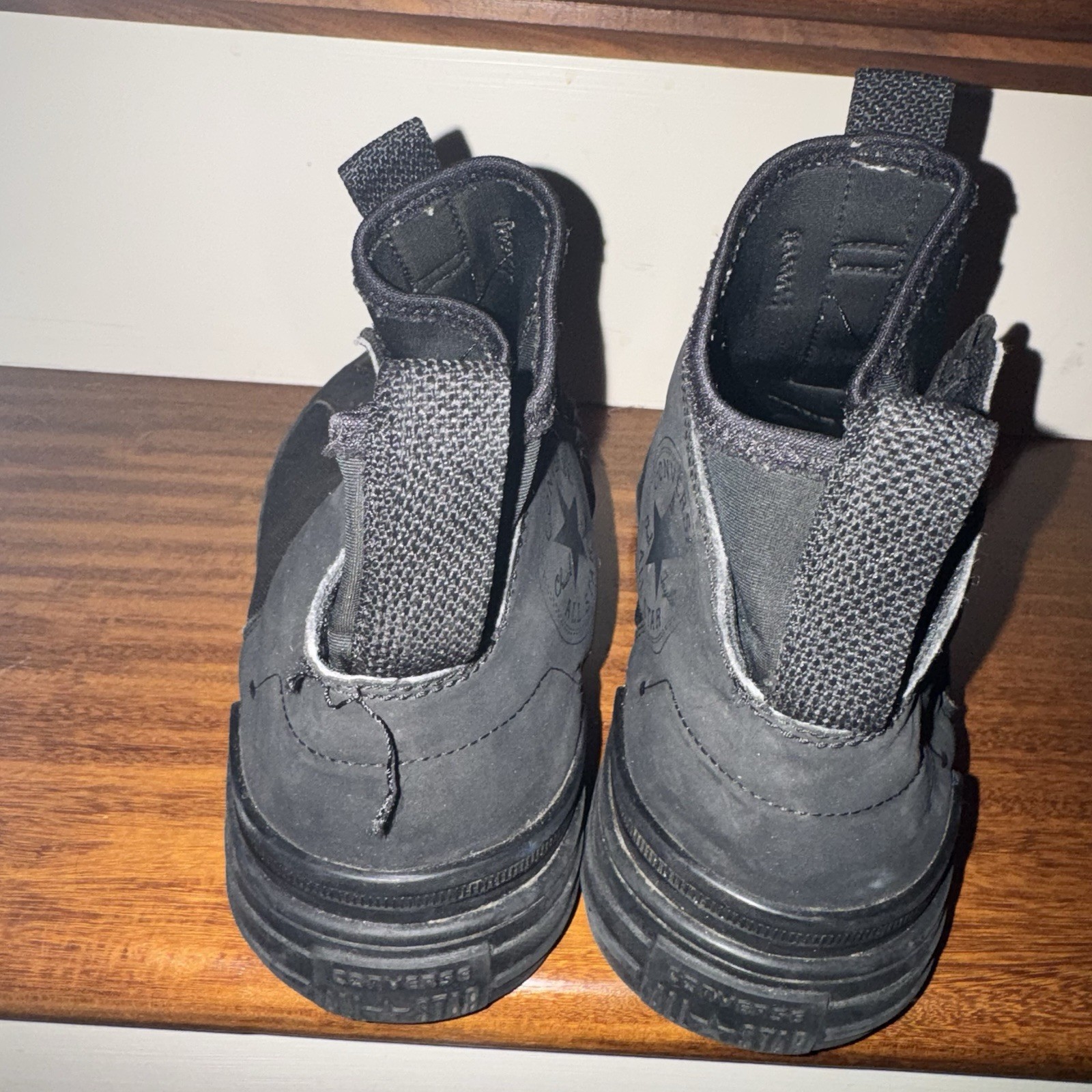 CONVERSE CTAS ULTRA MID BLACK MEN'S SIZE 8 (wms 10) thumbnail 6