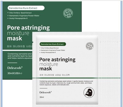Pore Astringing Moisture Mask 30ml X10 Korean Cosmetics
