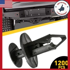 8mm Bumper Clips Retainer Car Auto Plastic Rivets Fastener Push Fender 1200PCS