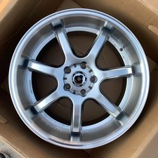 Brand New Set Of 18 Inch Works Emotion T7r Hyper Black Style Rims 18x8.5 5x114.3
