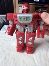 1980s Bandai / Tonka Gobots Red Robot Vintage Die-Cast Machine Robo Figure