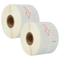 2X1000 Label Etiketten FüR Dymo Labelwriter 330 Turbo 330 320 Ii 57X32Mm