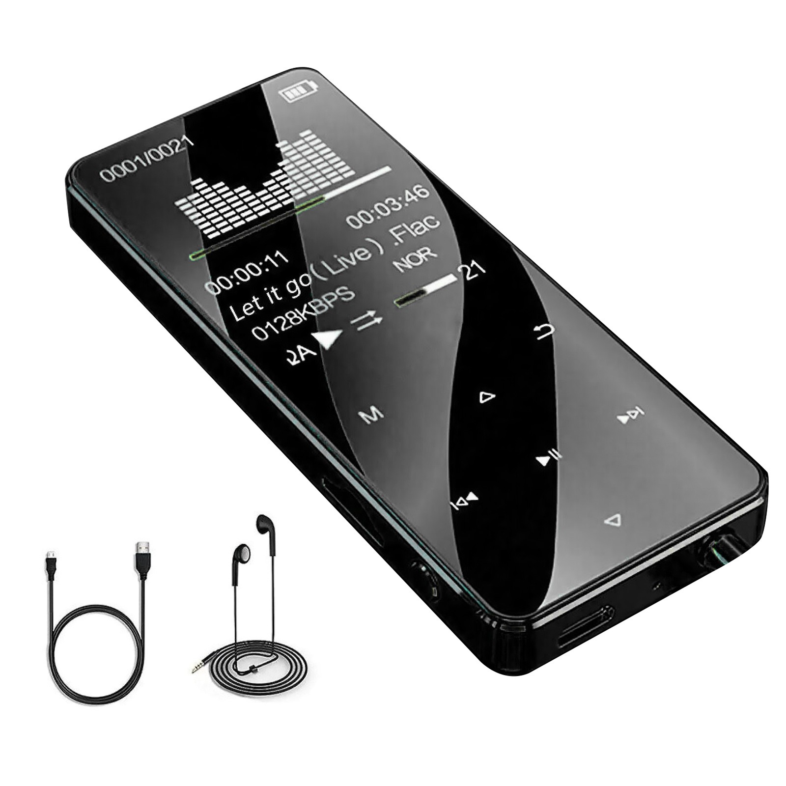 5.0 Bluetooth MP4/MP3 Player Enjoy direct playback of videos in AVI, AMV